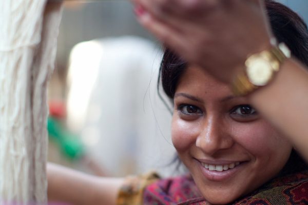 hand knotting Nepal